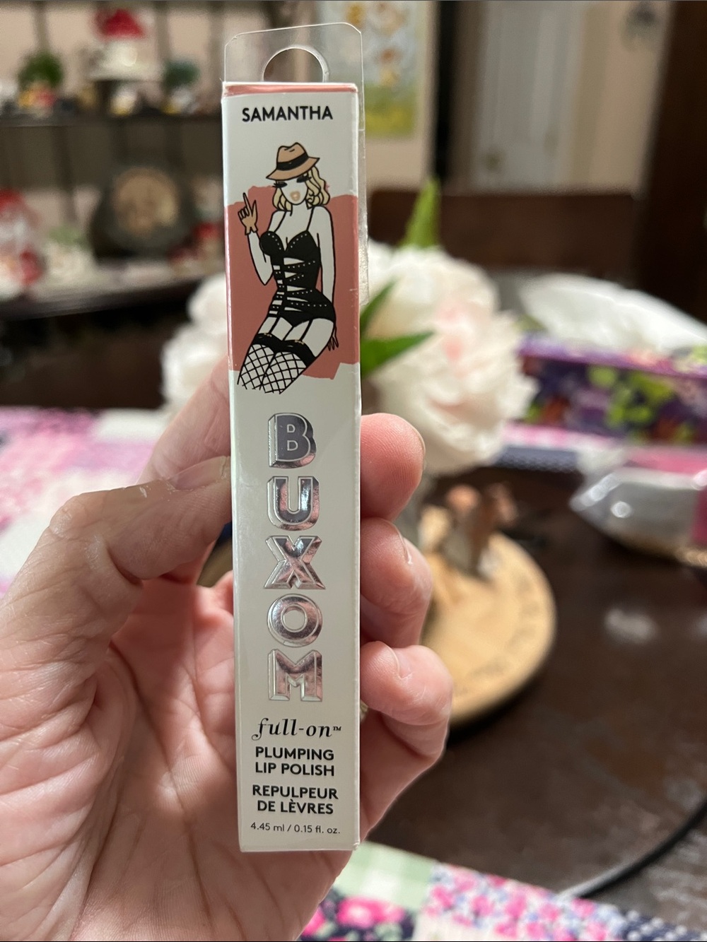 New Buxom Full-On Plumping Lip Polish Samantha Pink